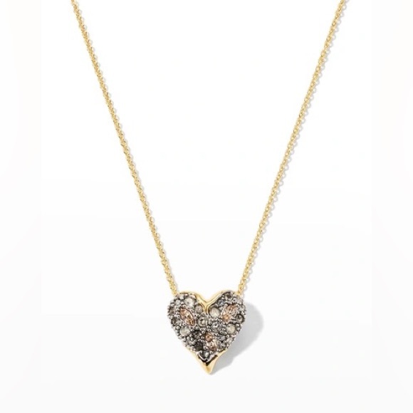 Alexis Bittar Jewelry - Alexis Bittar Solanales Crystal 14K Gold-Plated Heart Pendant Necklace